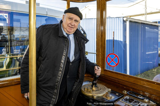 burmistrz, Norymbergi, Kośmider, Vogel, Zeppelin, tramwaj, prezetacja, wagon, Brożka, MPK, odnowie