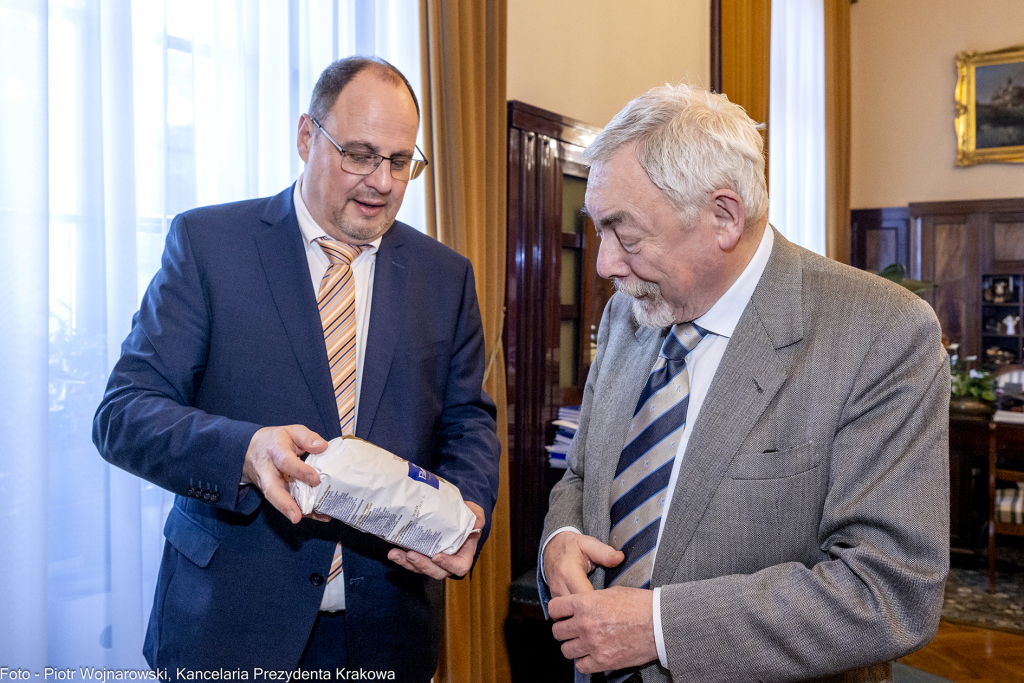 Vogel, Majchrowski, spotkanie, burmistrz, Norymberga  Autor: P. Wojnarowski