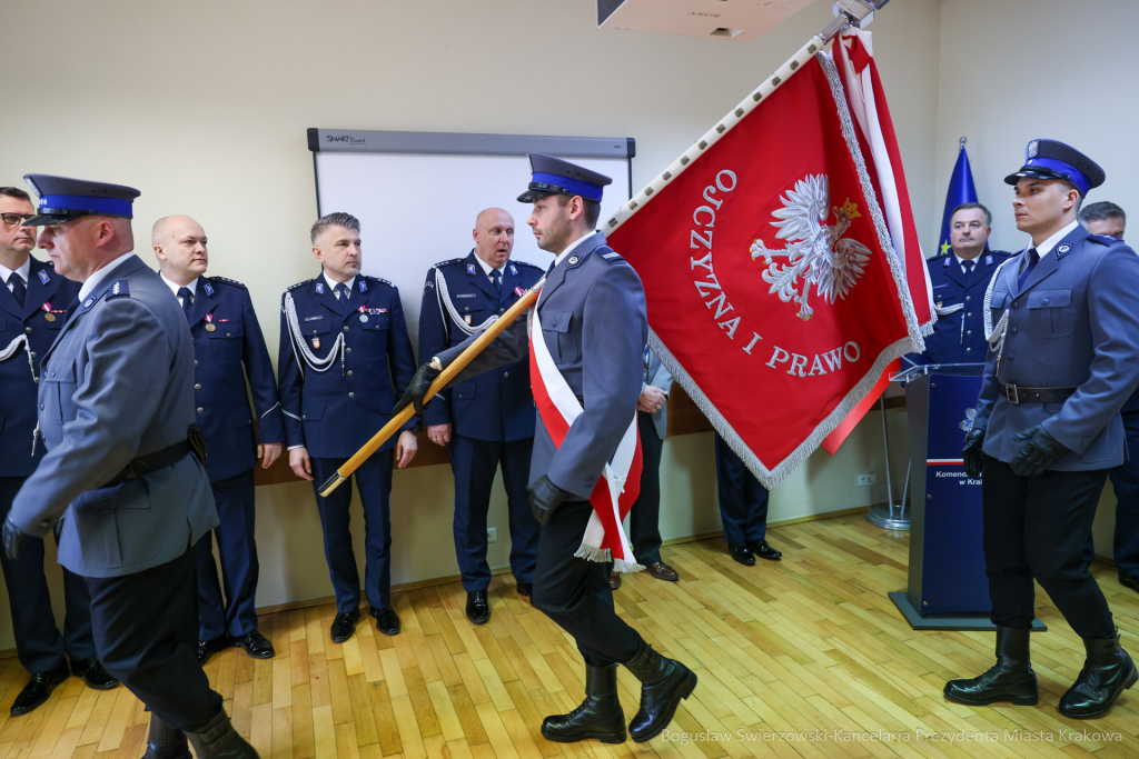 bs-240215-img_7597.jpg-Policja, Nowak, Majchrowski  Autor: B. Świerzowski