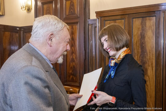 Delfina Jałowik, wręczenie, nominacja, Bunkier Sztuki, Majchrowski
