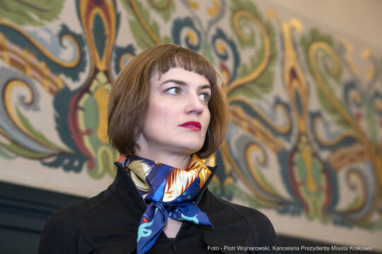 Delfina Jałowik, wręczenie, nominacja, Bunkier Sztuki, Majchrowski