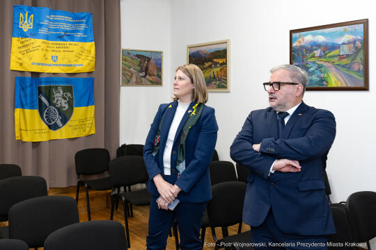 Ukranina, Korpus Dyplomatyczny, wojewoda, Kośmider, Klęczar, Konsulat, spotkanie, rocznica, solida