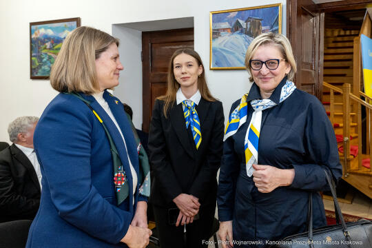 Ukranina, Korpus Dyplomatyczny, wojewoda, Kośmider, Klęczar, Konsulat, spotkanie, rocznica, solida