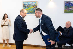 Ukranina, Korpus Dyplomatyczny, wojewoda, Kośmider, Klęczar, Konsulat, spotkanie, rocznica, solida