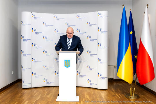 Ukranina, Korpus Dyplomatyczny, wojewoda, Kośmider, Klęczar, Konsulat, spotkanie, rocznica, solida