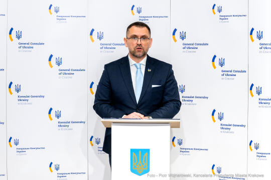 Ukranina, Korpus Dyplomatyczny, wojewoda, Kośmider, Klęczar, Konsulat, spotkanie, rocznica, solida