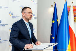 Ukranina, Korpus Dyplomatyczny, wojewoda, Kośmider, Klęczar, Konsulat, spotkanie, rocznica, solida