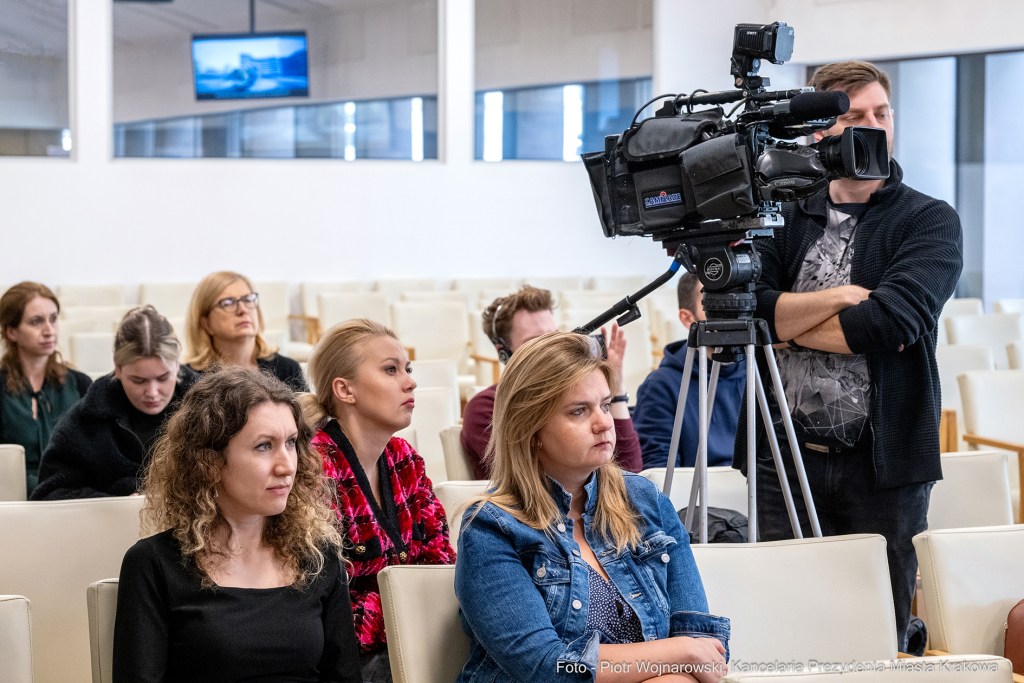 konferencja, Majchrowski, Muzyk, Unia Europejska, 20 lat, obchody, inauguracja  Autor: P. Wojnarowski