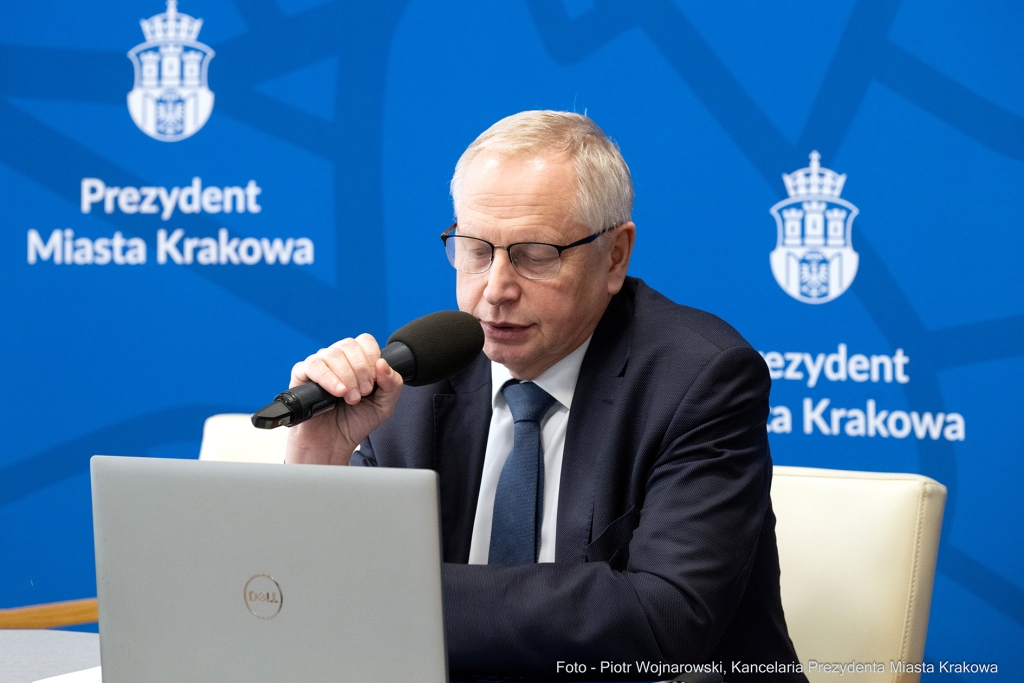 konferencja, Majchrowski, Muzyk, Unia Europejska, 20 lat, obchody, inauguracja  Autor: P. Wojnarowski