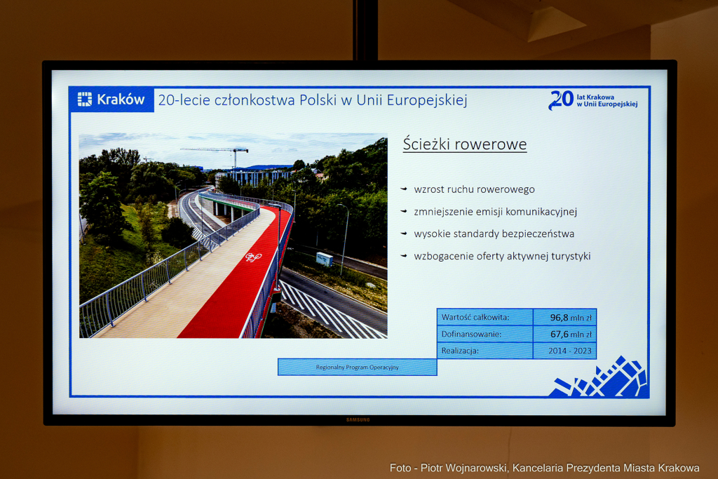 konferencja, Majchrowski, Muzyk, Unia Europejska, 20 lat, obchody, inauguracja  Autor: P. Wojnarowski