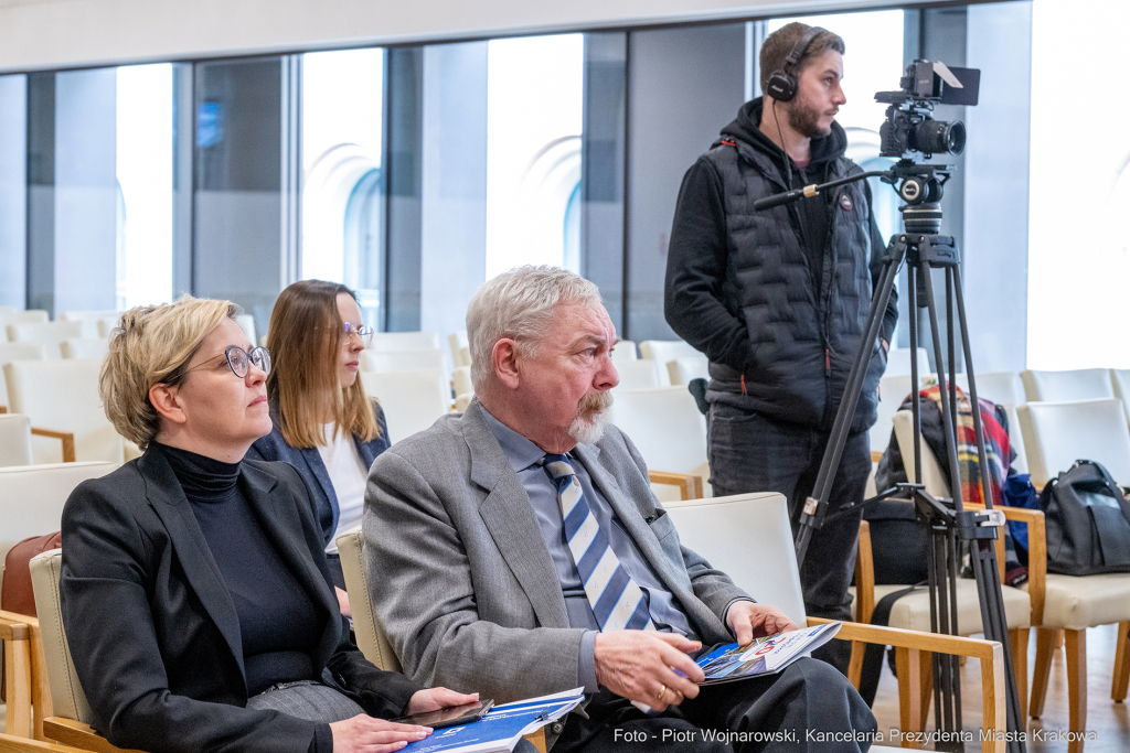 konferencja, Majchrowski, Muzyk, Unia Europejska, 20 lat, obchody, inauguracja  Autor: P. Wojnarowski