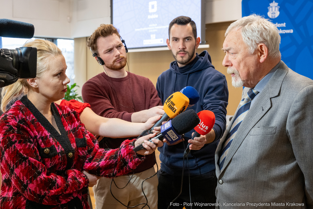 konferencja, Majchrowski, Muzyk, Unia Europejska, 20 lat, obchody, inauguracja  Autor: P. Wojnarowski