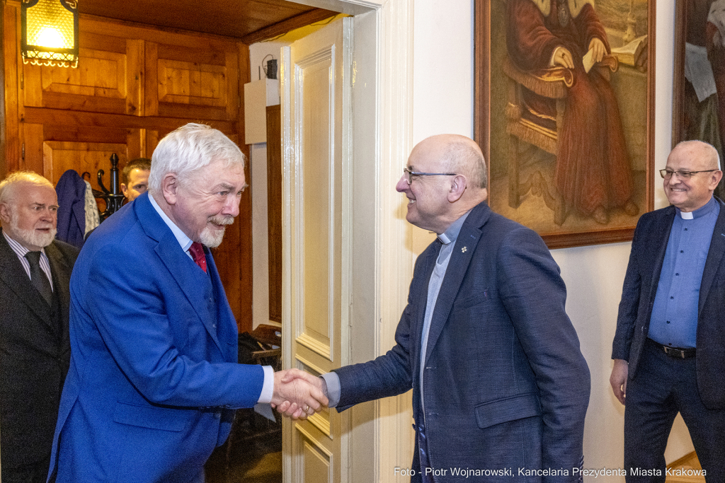 Kolegium Rektorów, Majchrowski, Klęczar, posiedzenie, rektorzy, prezydent, wojewoda, Uniwersytet P  Autor: P. Wojnarowski