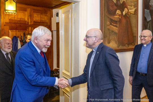 Kolegium Rektorów, Majchrowski, Klęczar, posiedzenie, rektorzy, prezydent, wojewoda, Uniwersytet P