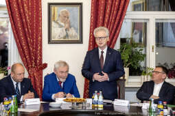 Kolegium Rektorów, Majchrowski, Klęczar, posiedzenie, rektorzy, prezydent, wojewoda, Uniwersytet P