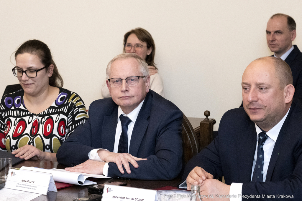 Kolegium Rektorów, Majchrowski, Klęczar, posiedzenie, rektorzy, prezydent, wojewoda, Uniwersytet P  Autor: P. Wojnarowski