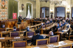 pw_200_05_fot. piotr wojnarowski.jpg-Straż Pożarna, Komenda Miejska, narada, roczna, Majchrowski