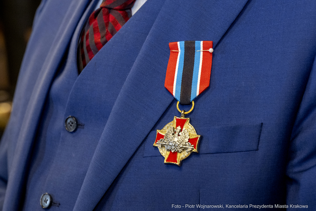 pw_200_34_fot. piotr wojnarowski.jpg-Straż Pożarna, Komenda Miejska, narada, roczna, Majchrowski  Autor: P. Wojnarowski