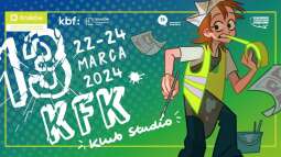 Logo: 13. Krakowski Festiwal Komiksu (13th Kraków Comics Festival)
