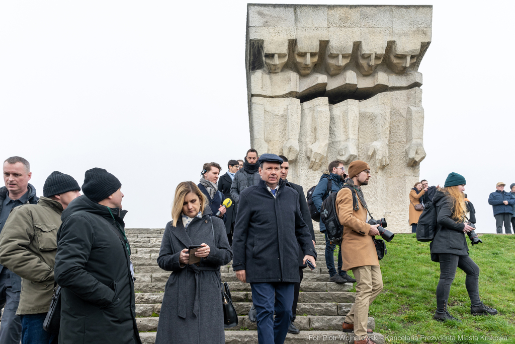 Yacov Livne, Majchrowski, KL Plaszow , otwarcie, muzeum, Lili Haber, Erin Nickerson  Autor: P. Wojnarowski