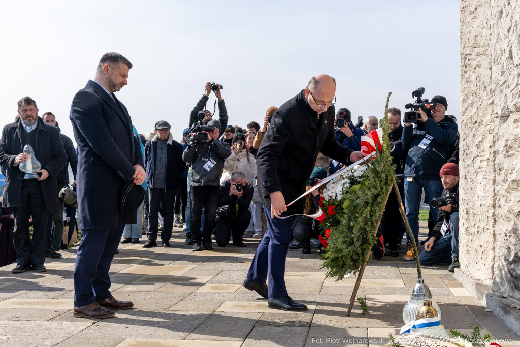 Yacov Livne, Majchrowski, KL Plaszow , otwarcie, muzeum, Lili Haber, Erin Nickerson  Autor: P. Wojnarowski