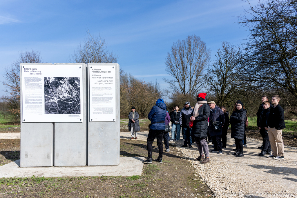 Yacov Livne, Majchrowski, KL Plaszow , otwarcie, muzeum, Lili Haber, Erin Nickerson  Autor: P. Wojnarowski