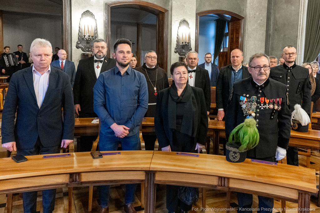 wręczenie, Honoris Gratia, Majchrowski, zasłużeni dla Krakowa, Święta Patrona Miasta  Autor: P. Wojnarowski