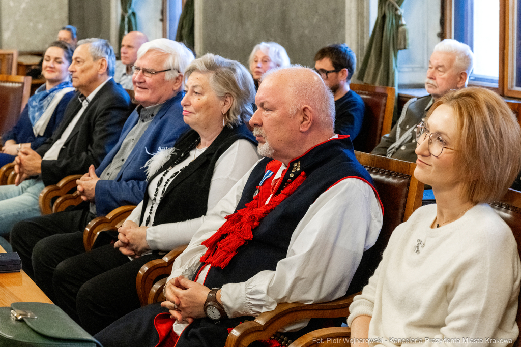 wręczenie, Honoris Gratia, Majchrowski, zasłużeni dla Krakowa, Święta Patrona Miasta  Autor: P. Wojnarowski