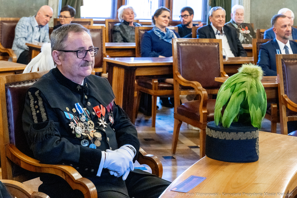 wręczenie, Honoris Gratia, Majchrowski, zasłużeni dla Krakowa, Święta Patrona Miasta  Autor: P. Wojnarowski