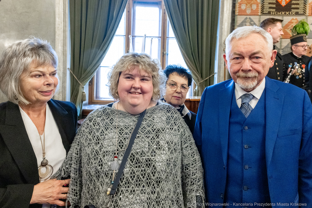 wręczenie, Honoris Gratia, Majchrowski, zasłużeni dla Krakowa, Święta Patrona Miasta  Autor: P. Wojnarowski