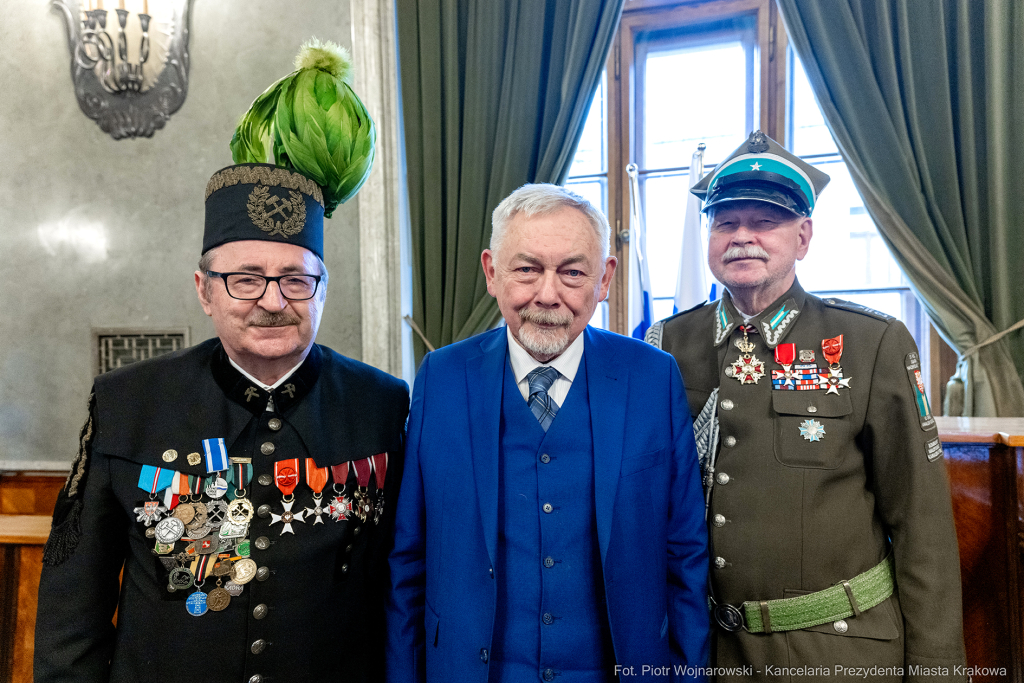 wręczenie, Honoris Gratia, Majchrowski, zasłużeni dla Krakowa, Święta Patrona Miasta  Autor: P. Wojnarowski