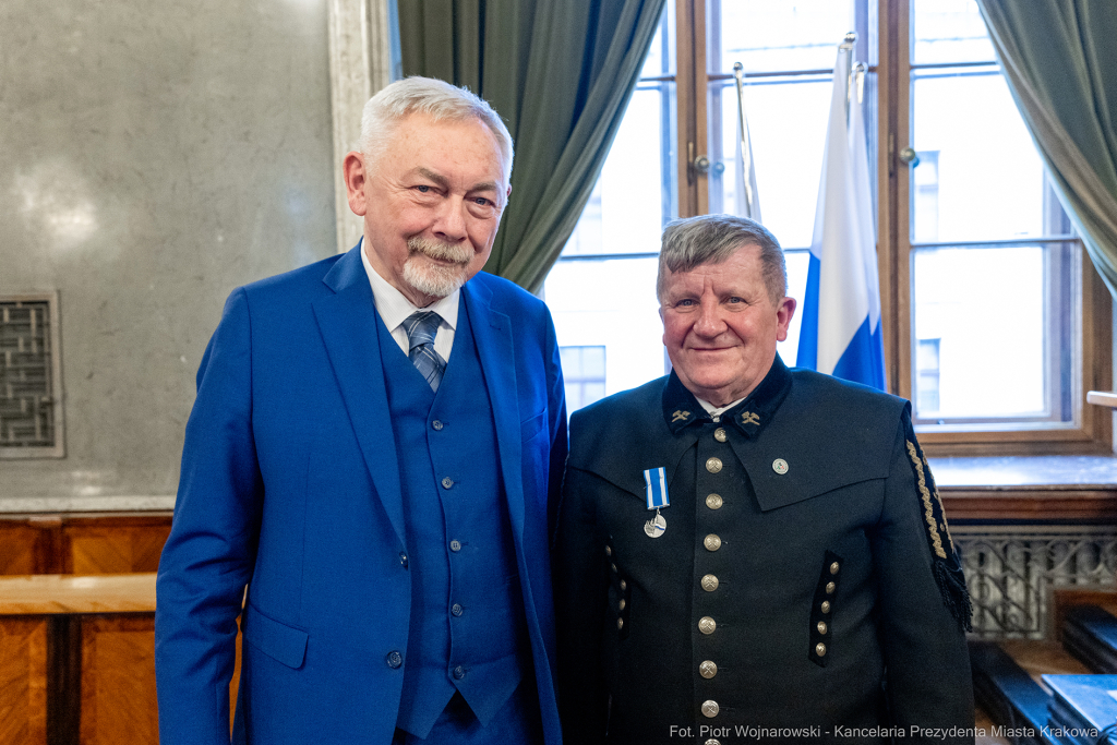 wręczenie, Honoris Gratia, Majchrowski, zasłużeni dla Krakowa, Święta Patrona Miasta  Autor: P. Wojnarowski