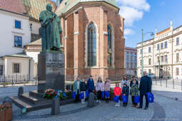 Pomnik Dietla, złożenie kwiatów, św. Józef, patron, święto Krakowa, Józef Dietl, Majchrowski