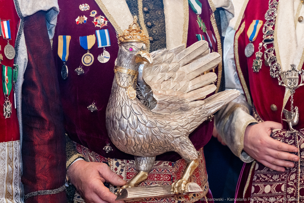 wręczenie, medal św. Józefa, Majchrowski, zasłużeni dla Krakowa, Święto Patrona Miasta  Autor: P. Wojnarowski