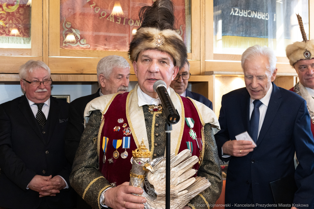 wręczenie, medal św. Józefa, Majchrowski, zasłużeni dla Krakowa, Święto Patrona Miasta  Autor: P. Wojnarowski