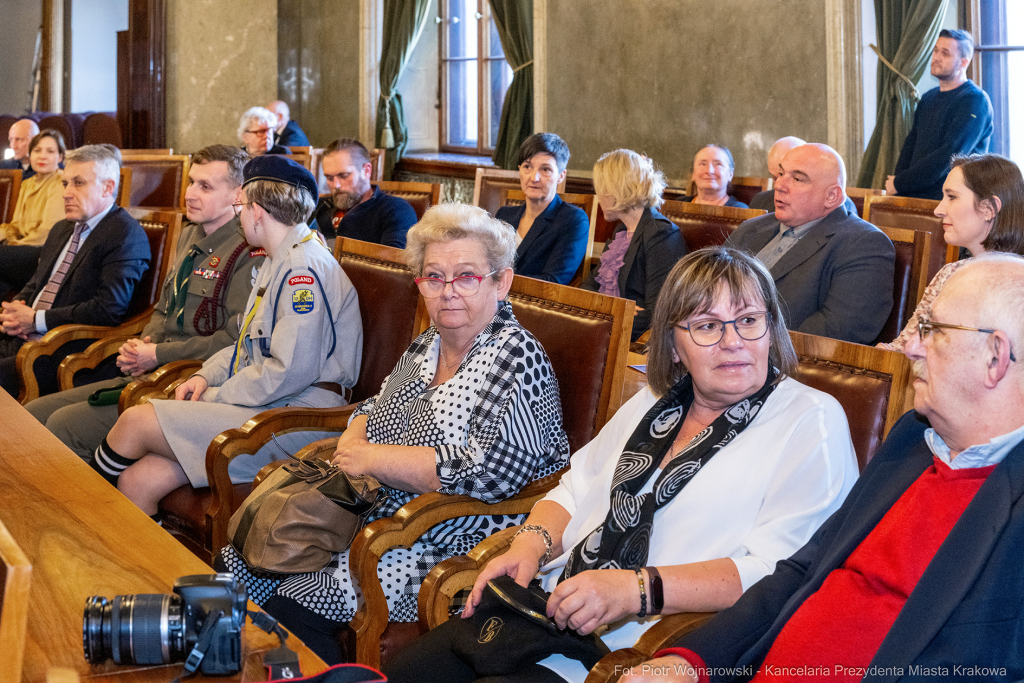 wręczenie, Honoris Gratia, Majchrowski, zasłużeni dla Krakowa, Święto Patrona Miasta  Autor: P. Wojnarowski