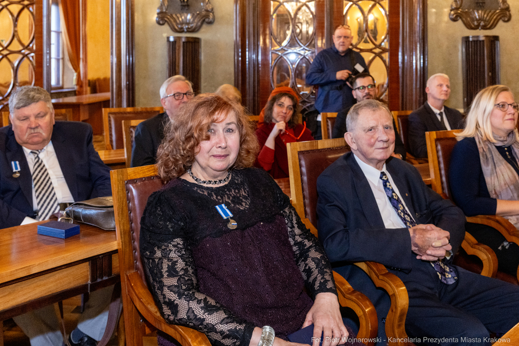wręczenie, Honoris Gratia, Majchrowski, zasłużeni dla Krakowa, Święto Patrona Miasta  Autor: P. Wojnarowski