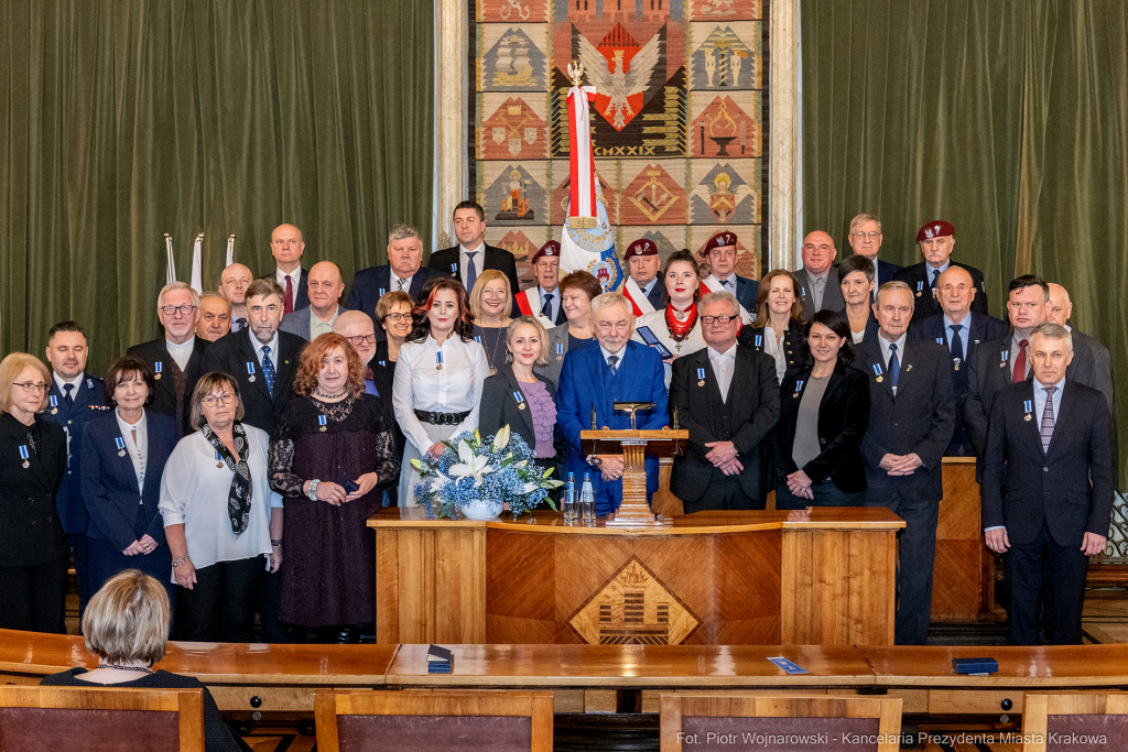 wręczenie, Honoris Gratia, Majchrowski, zasłużeni dla Krakowa, Święto Patrona Miasta  Autor: P. Wojnarowski