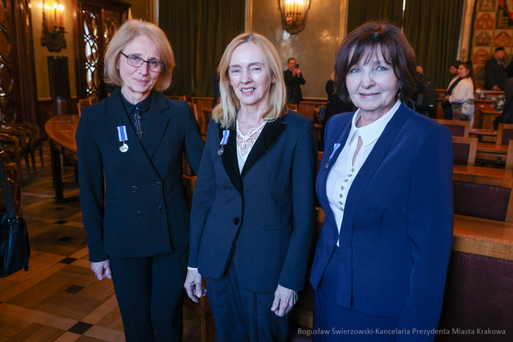 wręczenie, Honoris Gratia, Majchrowski, zasłużeni dla Krakowa, Święto Patrona Miasta  Autor: B. Świerzowski