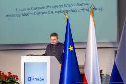 wodociągi, krakowskie, konferencja, spotkanie, fundusze unijne, oczyszczalnia, Honoris Gratia, Majc