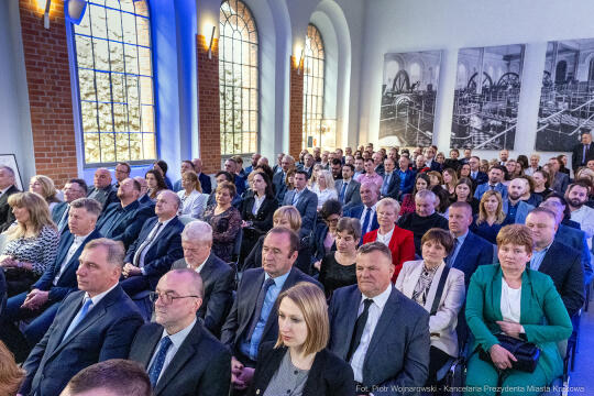 wodociągi, krakowskie, konferencja, spotkanie, fundusze unijne, oczyszczalnia, Honoris Gratia, Majc
