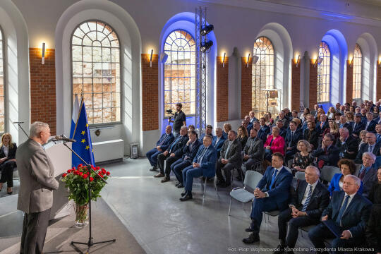 wodociągi, krakowskie, konferencja, spotkanie, fundusze unijne, oczyszczalnia, Honoris Gratia, Majc