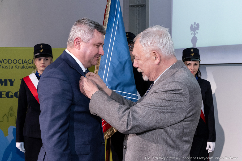 wodociągi, krakowskie, konferencja, spotkanie, fundusze unijne, oczyszczalnia, Honoris Gratia, Majc  Autor: P. Wojnarowski