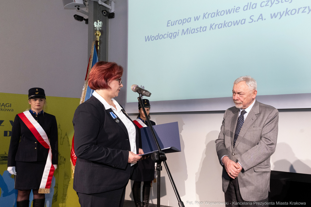 wodociągi, krakowskie, konferencja, spotkanie, fundusze unijne, oczyszczalnia, Honoris Gratia, Majc  Autor: P. Wojnarowski
