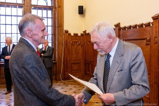 pw_220_21_fot. piotr wojnarowski.jpg-rady programowe, profesorzy, Majchrowski, spotkanie