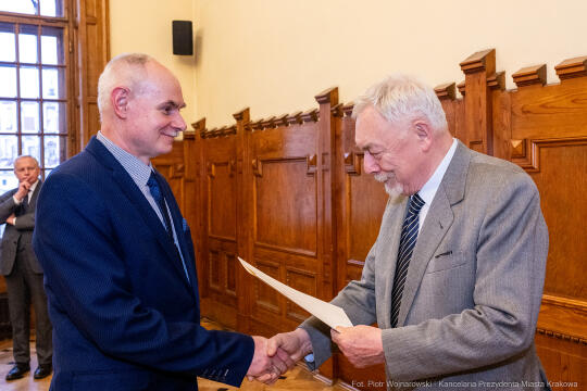 pw_220_27_fot. piotr wojnarowski.jpg-rady programowe, profesorzy, Majchrowski, spotkanie