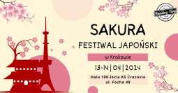 Logo: Sakura Festiwal Japoński w Krakowie (Japanese Sakura Festival)