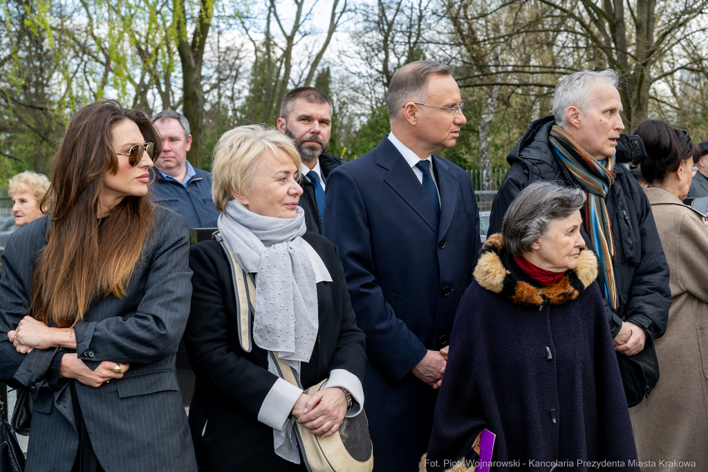 pogrzeb, Długosz, Leszek, Cmentarz Rakowicki, Andrzej Duda, Majchrowski, Cmentarz Rakowicki  Autor: P. Wojnarowski