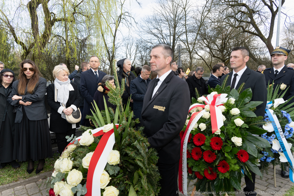 pogrzeb, Długosz, Leszek, Cmentarz Rakowicki, Andrzej Duda, Majchrowski, Cmentarz Rakowicki  Autor: P. Wojnarowski