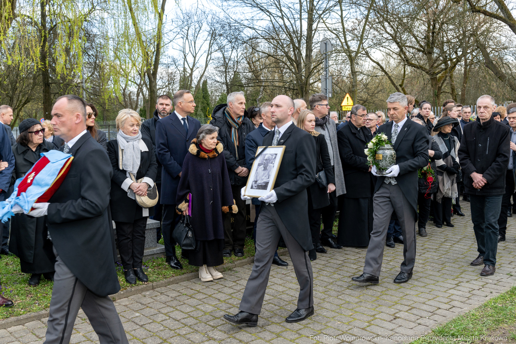 pogrzeb, Długosz, Leszek, Cmentarz Rakowicki, Andrzej Duda, Majchrowski, Cmentarz Rakowicki  Autor: P. Wojnarowski